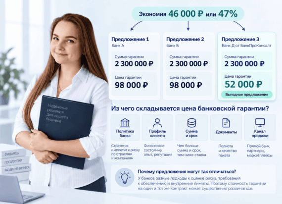 Как снизили стоимость банковской гарантии на 47% и заодно разобрались, как вообще формируется её цена