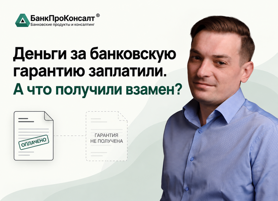 Деньги за банковскую гарантию заплатили. А что получили взамен?