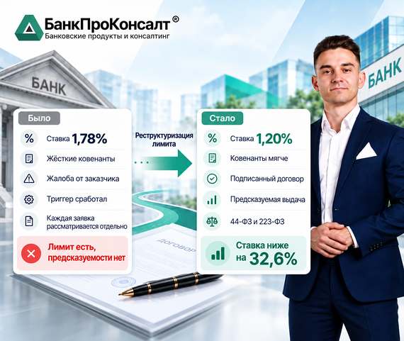 Лимит есть. Но пользоваться им стало слишком дорого. Как мы перенесли его в другой банк и снизили ставку на 32,6%